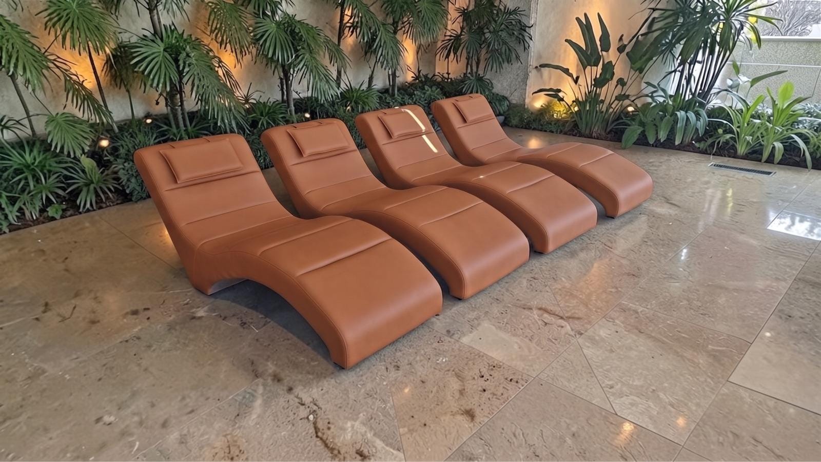 Otel Wellness Kullanımı İçin Ergonomik Kapitoneli Spa Dinlenme Koltuğu