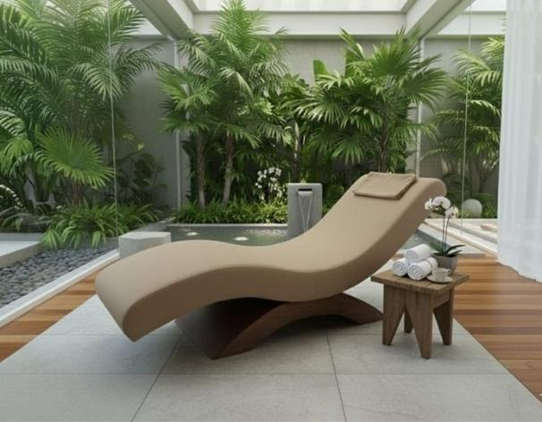 Suya Dayanıklı Marine Kontra SPA ve Havuz Şezlongu